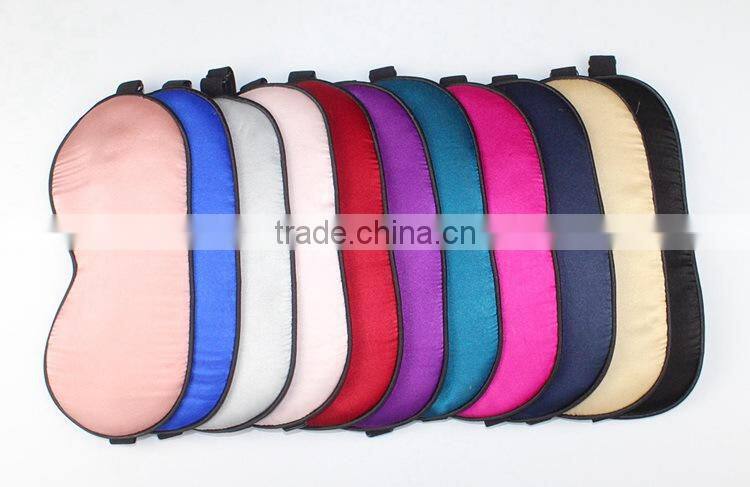 2017 Shuoyang factory wholesale substantial good quality sleep 100%silk eye mask travel eye mask