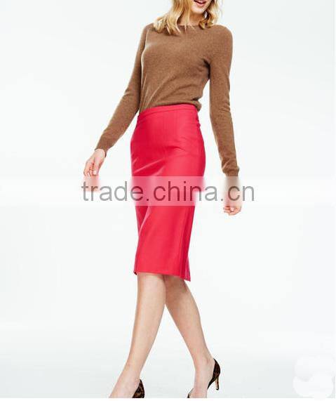 Women's fashion pencil shape skirt