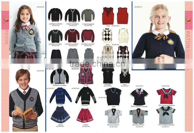 Boshi profesional OEM knitwear sweaters v neck acrylic sweater