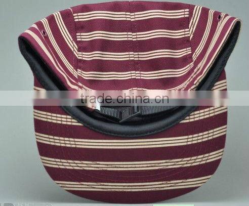 Bradbury Stripe Print 5 Panel Fitted Hat 2014