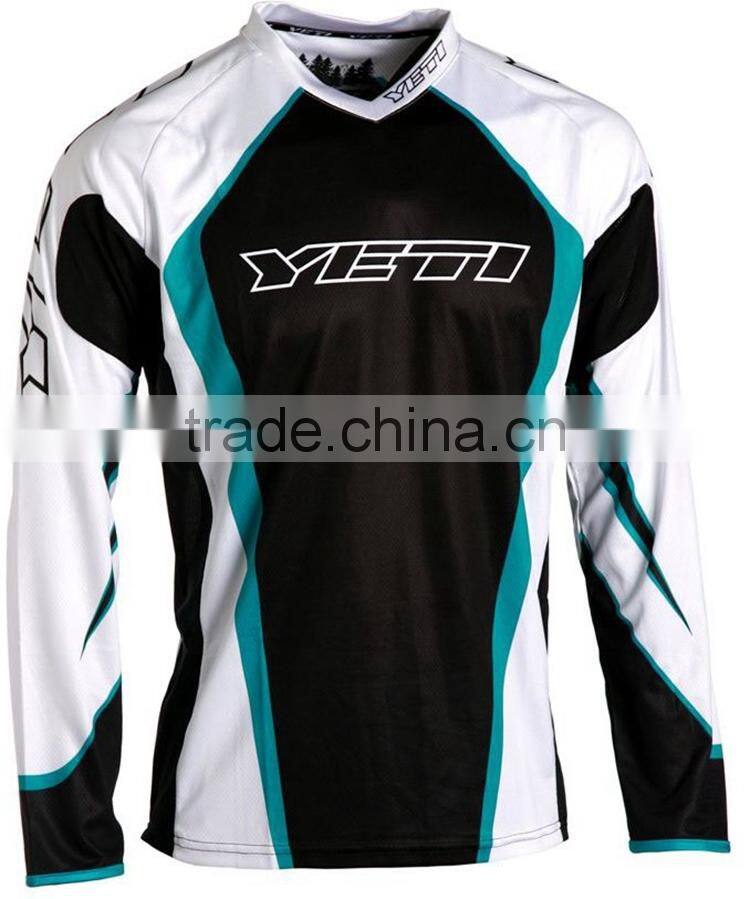 mtb Wear Long Sleeve Clothes Classic T-shirt Breathable Cycling Clothing Bike MTB Jersey