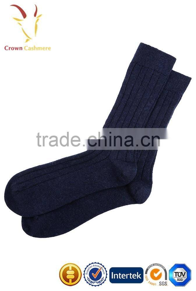 Wholesale Cable 100% Cashmere Socks Unisex Cashmere Socks Women
