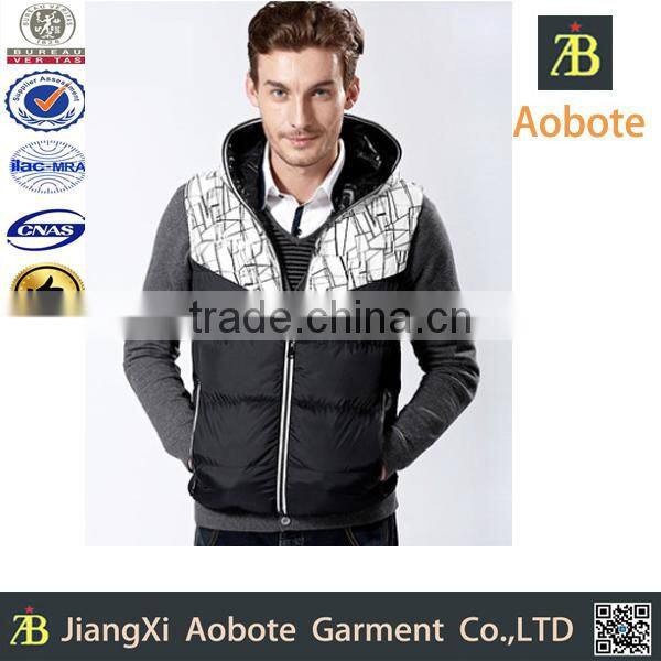 2015 New Fashion Customized Outdoor OEM Down Feather Vest
