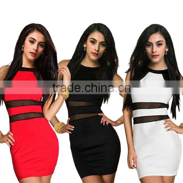 2016 New Womens Fashion Evening dress, Sexy Party Mini Dress ,Club Party Dress
