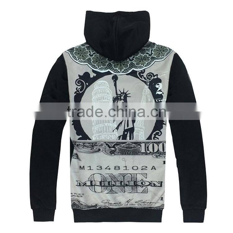 3D Print Cut And Sew Pullover Wholesale 100 Polyester Dry Fit Hoodie Printing Sublimation
