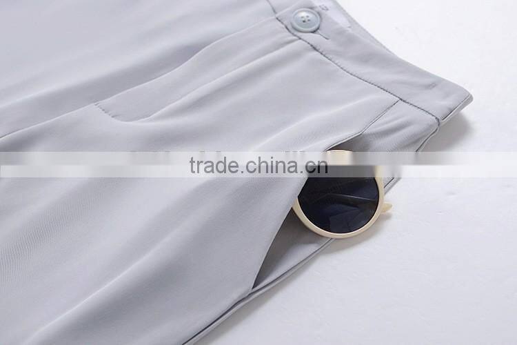 custom long loose culottes pants, hot culottes shorts for girls, women plain fashion pants culottes