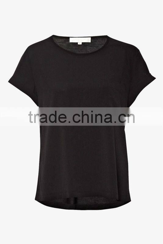 Ladies Body Fit Plain T-Shirt