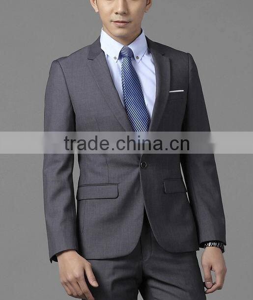 2014 latest slim men suit/ latest suit design men from Shanghai Shoujia