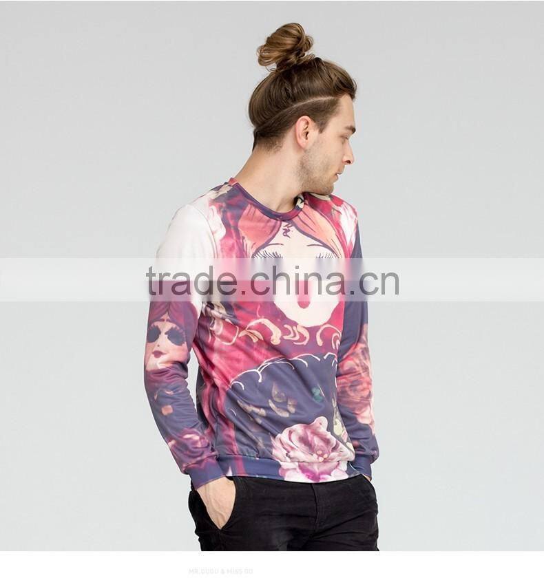 Unisex lovely,pretty face sublimation sweatshirt