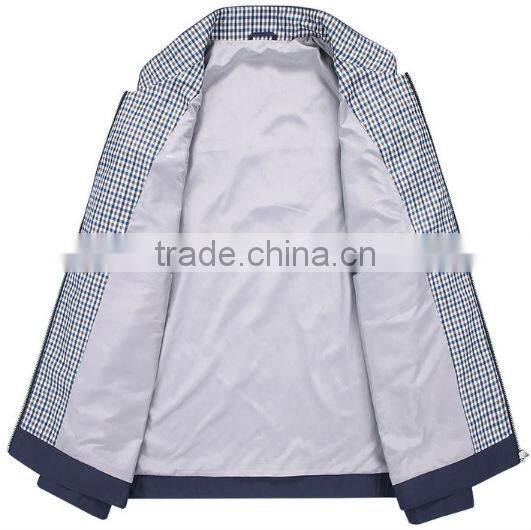 fashion cotton loose thin jacket for man