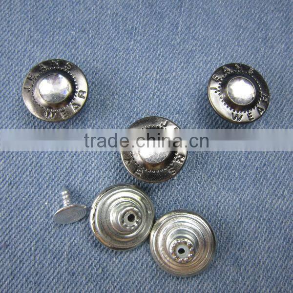 Metal Sew Crystal New Rhinestone Fashion Buttons