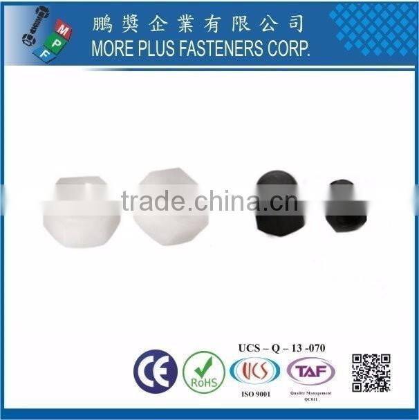 Taiwan Stainless Steel PC N66 Natural Black Nylon Plastic Nylon Plastic Nut Nylon Lock Flange Nut