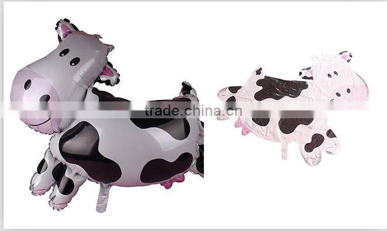 2014 New design Dairy Cow Shaped helium balloon
