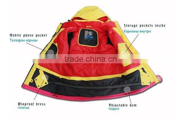 new style anhui ski jacket OEM jacket for man and woman