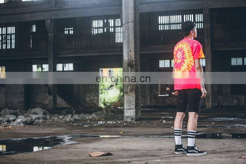 Custom High Quality Tie Dyed tshirt Cheap Wholesale