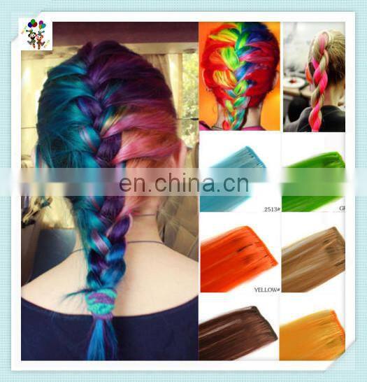 Cheap Girls Straight Wiglets Pieces Synthetic Clip In Hair Extensions HPC-0112