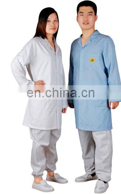 Shenzhen maxsharer sell static dissipative esd gown with good breathability