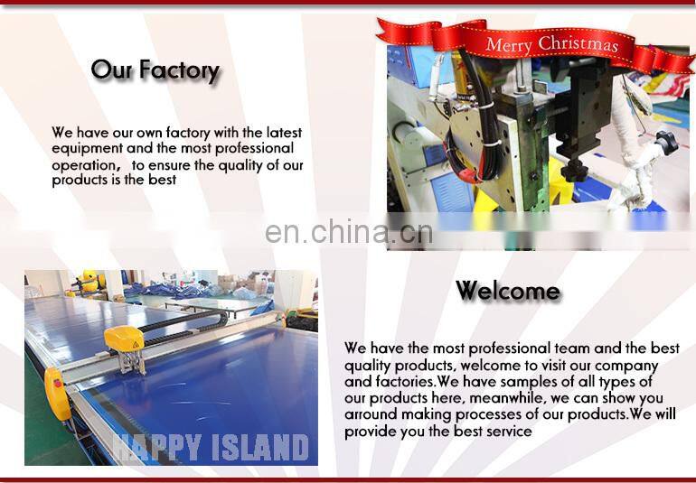 HI lighting inflatable santa claus with gift bag christmas decorations for holiday