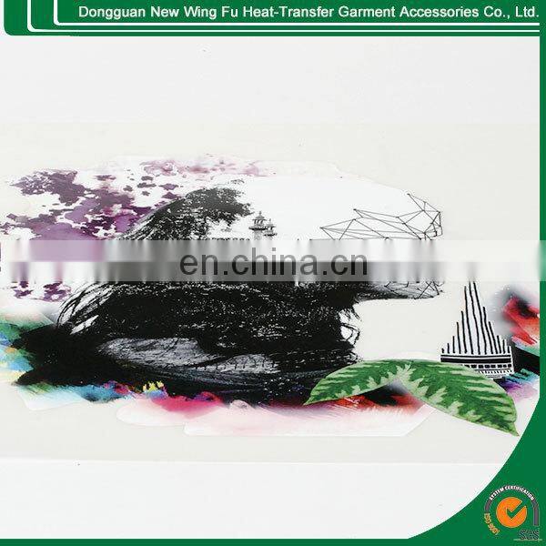 2014 Latest design heat transfer printing t-shirt heat transfer