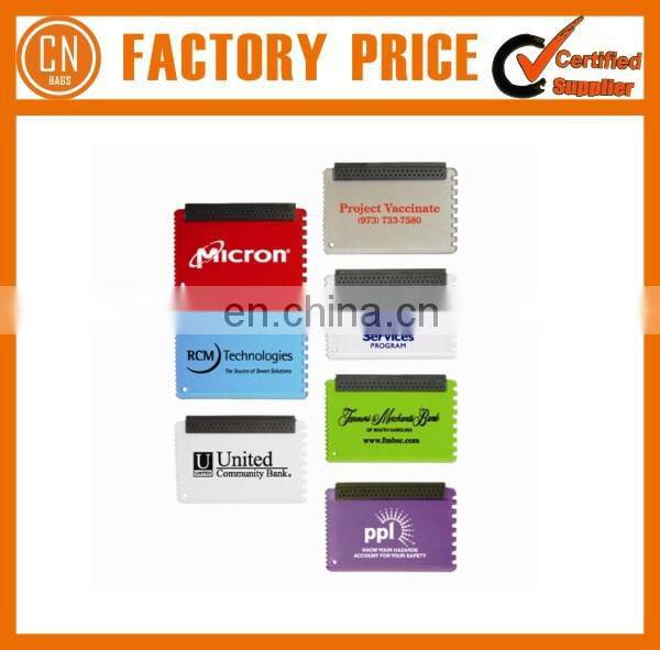 Promotional Novelty Custom Printing Plastic Car Window Ice Scraper