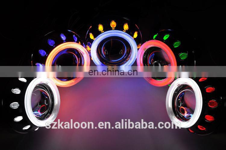 Bixenon Projector Lens kit with Angel Eye CCFL H1 H7 H4 H13 HB3 HB4 9004 9007+2pcs 35w AC Ballasts for Headlamp