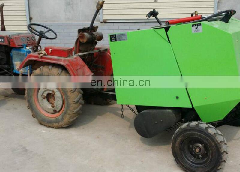 MInitype Tractor Towed Walking Crops Straw Baler, Wheat Baler Machine, Hay Round Baler Machine