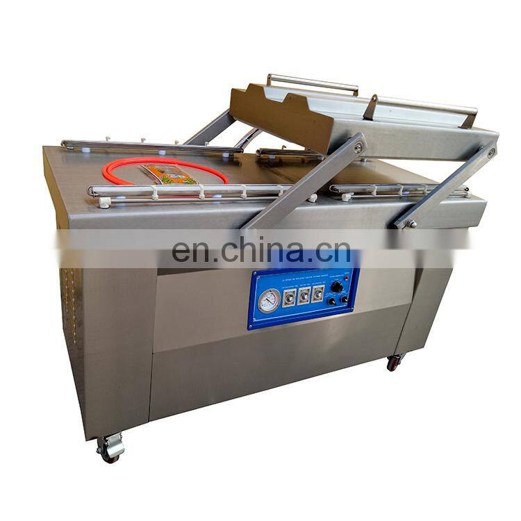Double chamber vacuum packing machine DZ-400 for meat,beef,sea food,tofu,mushroom,peanut,rice,chicken