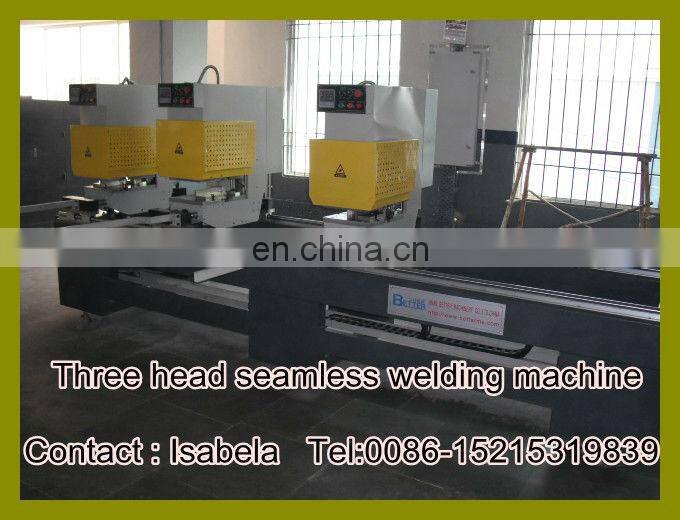 UPVC windows making machine :PVC Two heads seamless welding machine (HSWF-01)