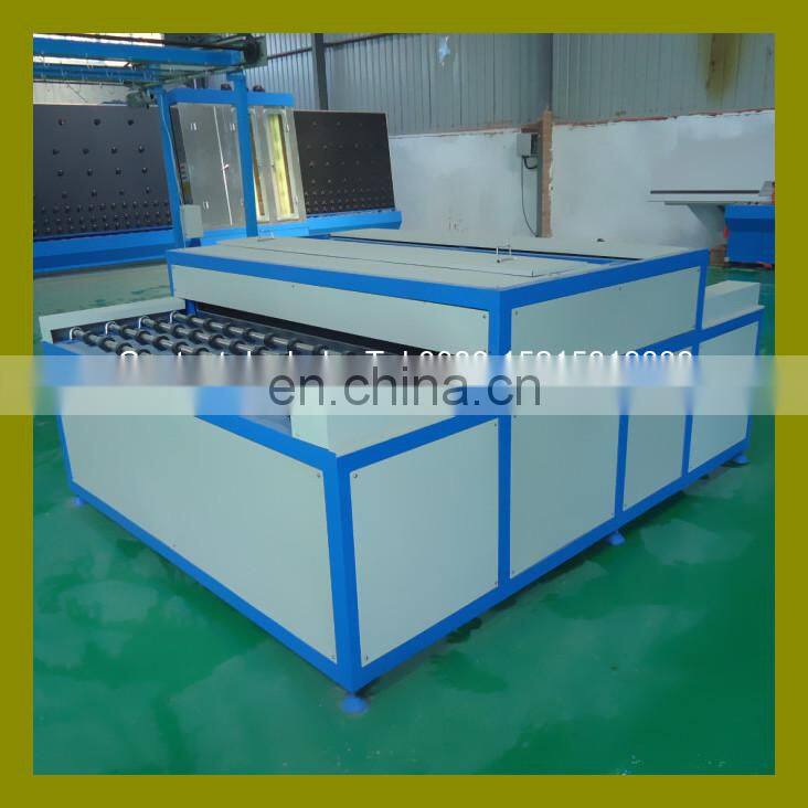 Automatic horizontal cleaning glass machine for double glazed insulating glass washing