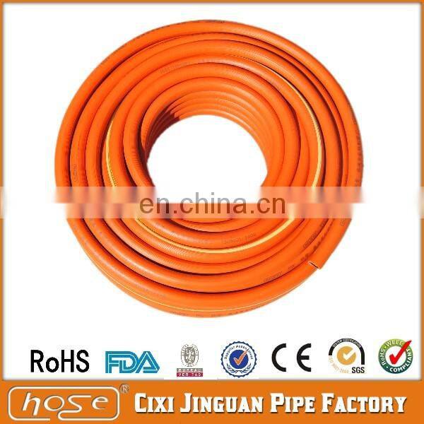 Flexible Cylinder Pigtail Yellow Gas Hose with wire braided most convenient in fixing multi cylinder to manifold bank
