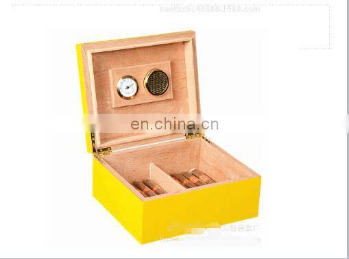 Cigar box square box of wet paint clamshell cigarette box humidification temperature control table,gift for father or biyfriend