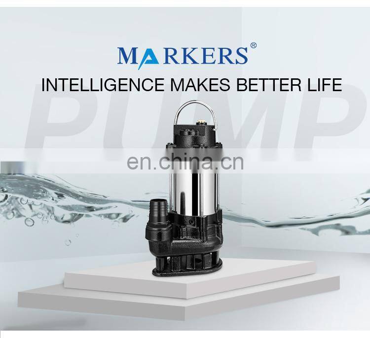 Single phase 220v 50hz 1.5 inch 3hp submersible sewage pump for irrigation