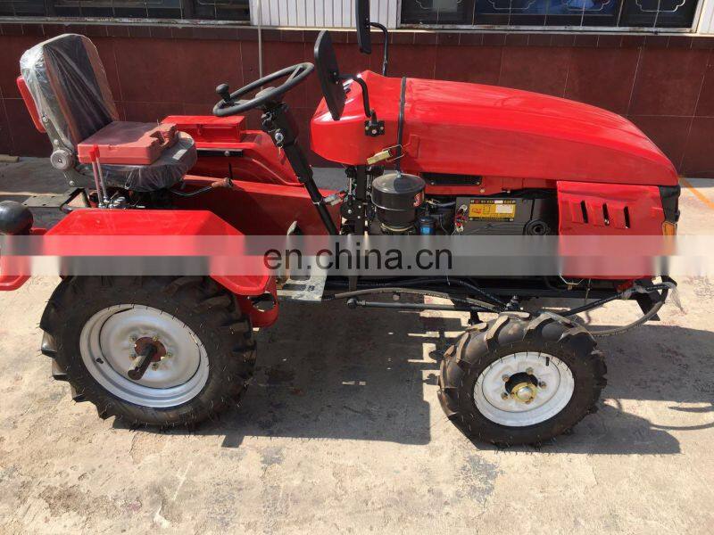 Multi-function 12HP mini tractor for sale in kenya with lowest price (15hp 18hp 20hp )