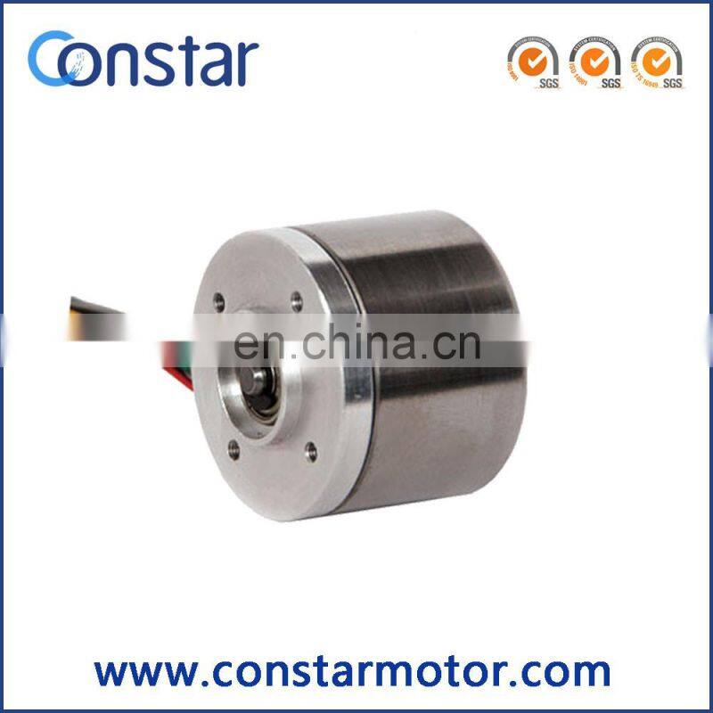 38mm 24V outer rotor micro brushless coreless electric motor with sensored