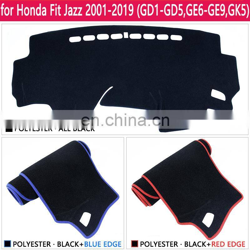 for Honda Fit Jazz 2001~2019 Anti-Slip Mat Dashboard Cover Pad Sunshade Dashmat Protect Car Carpet Accessories GD4 GE6 GK5 Rug