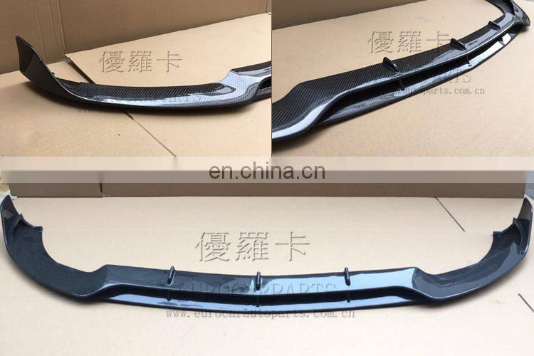 B650 carbon fiber front lip+diffuser fit for W205 C63 14-16year to B-style B650 front lip and diffuser carbon fiber for C63