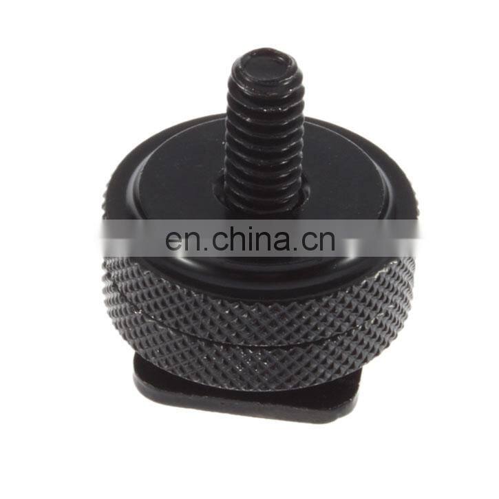 New 1/4"-20 Tripod Adapter Screw to Flash Hot Shoe Mount Adapter