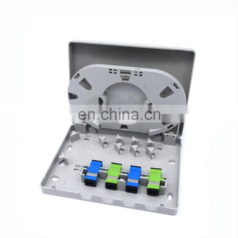MT-1212-8 New product 8 Core FTTH ABS BOX 8 port FTTH wall outlet