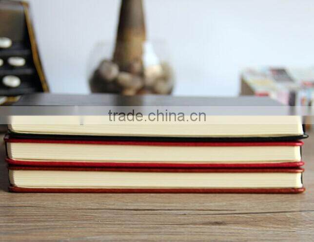 cheap hardcover book notebook with Elastic cord office book students book