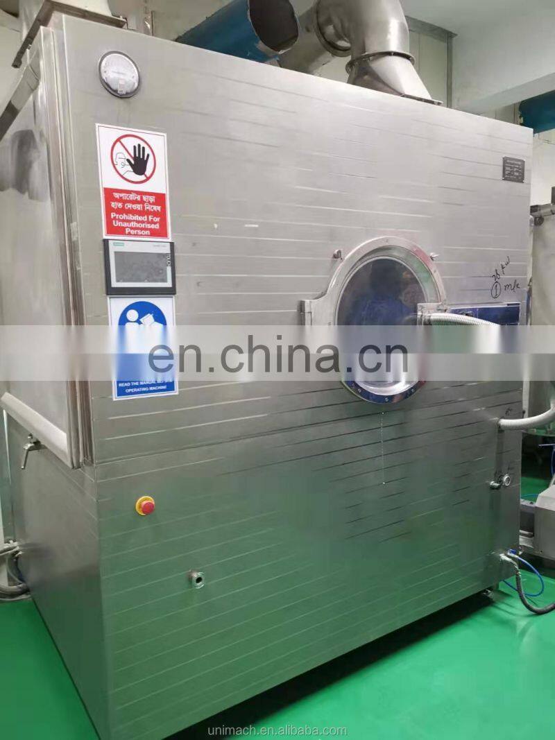 high output Automatic Closed Candy chocolate beans coating machine can used Chewing gum sugar film Tablet pill thin film coater
