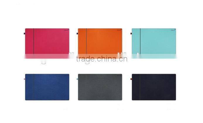high quality genuine leather rectangle shape desk pad mouse pad place mat