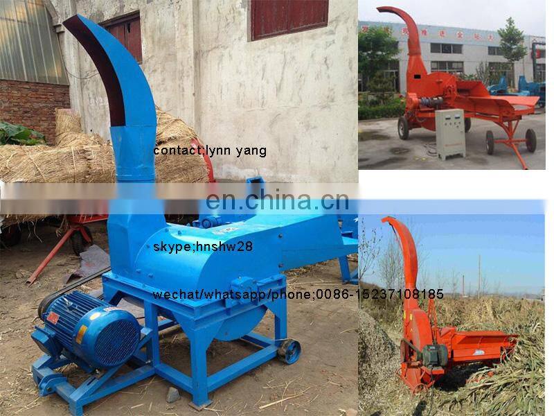 best factory price farm use manganese steel straw cutting machine hay / grass/ reed cutter machine