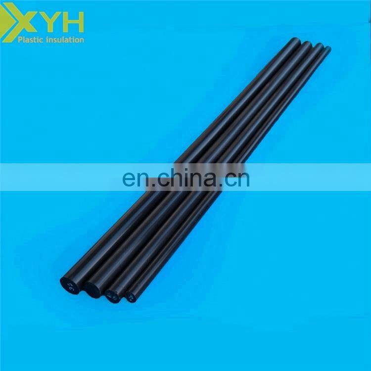 Black Extruded Plastic POM C/H Rod
