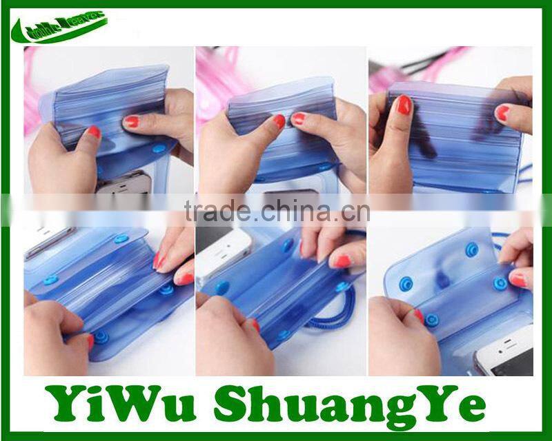 PVC waterproof zip lock bag,waterproof swimming bag