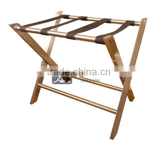 LG-014 Hotel Use Folding Luggage Rack Tray Stand
