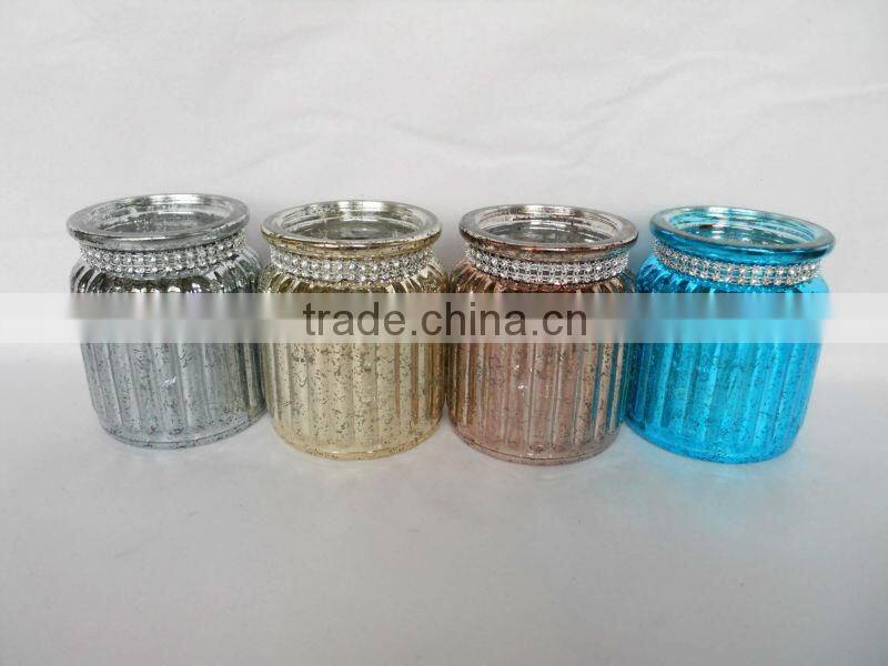 Wrought iron candle holders