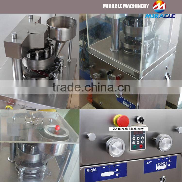 Tablet press from Pharmaceutical machinery, gold supplier produce pill tablet press machine