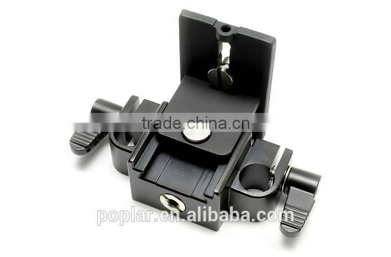 Poplar DSLR rig video camera shoulder rig with follow focus matte box for DV Camcorder