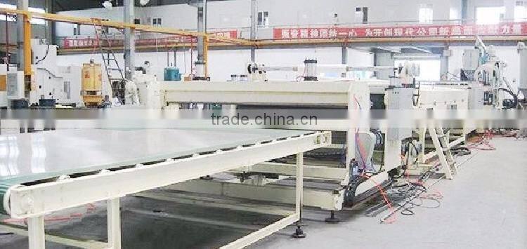 PC HOLLOW PROFILE panel production line/ making machine for plastic board/hollow profile