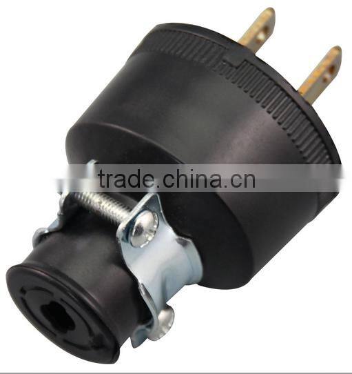 Professional Practical UL Listed US industrial plug & socket/2 pin american plug/US 2 pin ac power socket